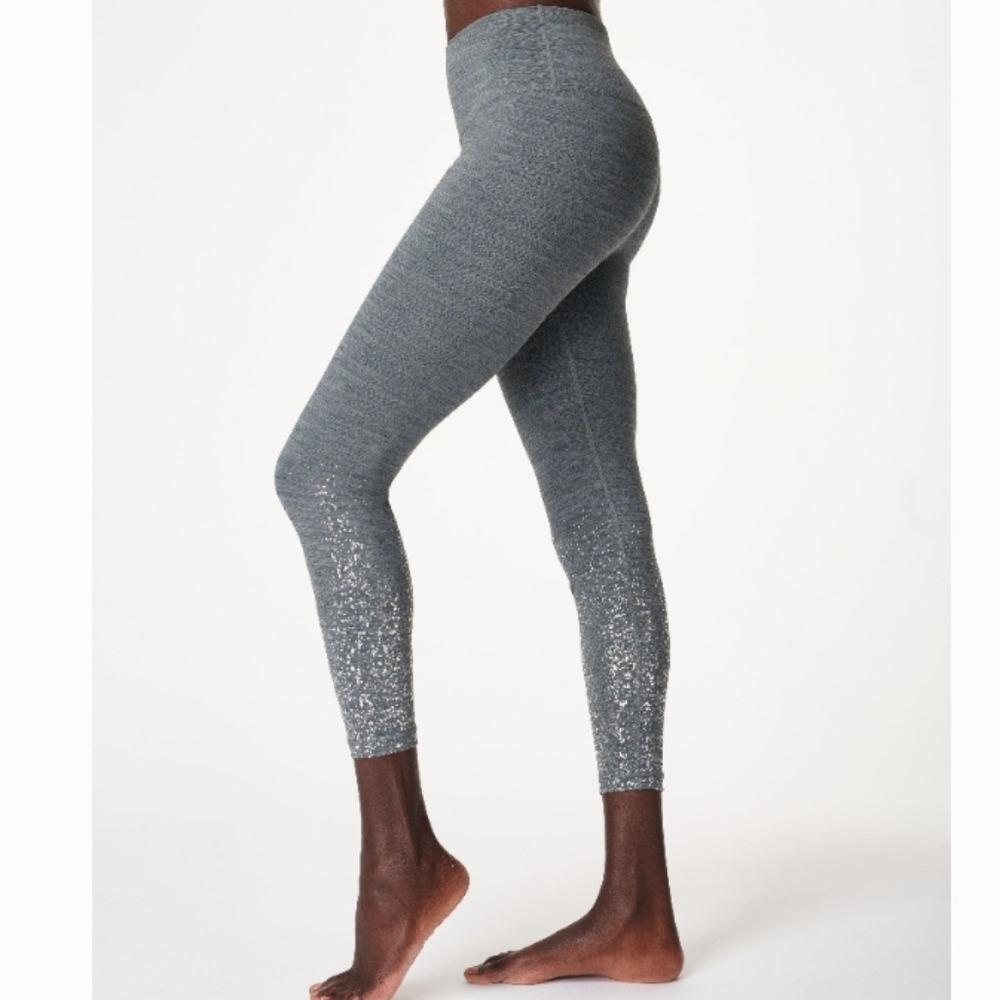 Sweaty Betty Disco Metallic 7/8 Leggings